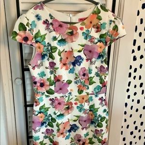 Betsey Johnson floral shift dress